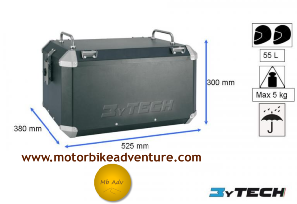 KIT BAULETTO MyTech 55L AFRICA TWIN 1000