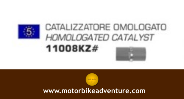 CATALIZZATORE per KIT COMPLETO TITANIO ARROW (senza catalizzatore) - HONDA CRF 1000 L (2015 in poi)